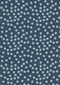 Lewis and Irene Michaelmas Small Floral on Dark Blue