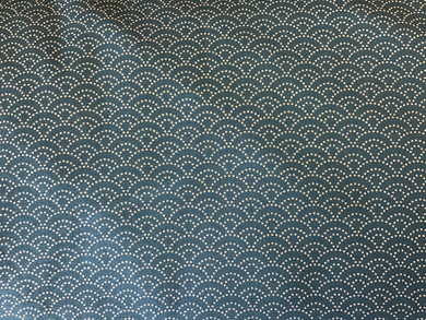 Sevenberry Kasuri Dotty Clamshell Teal