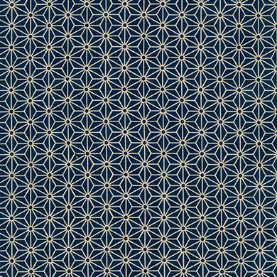 Sevenberry Kasuri Geo Shapes Navy