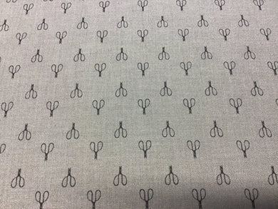 Shades of Grey Scissors on Grey
