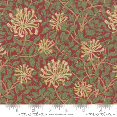 Moda May William Morris Studio by V&A  Crimson Lonicera