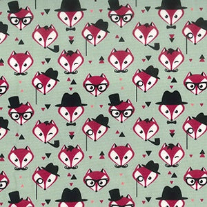 CP0715 Green Foxes