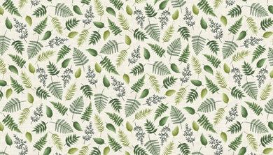 Fern Garden Leaf Scatter Cream