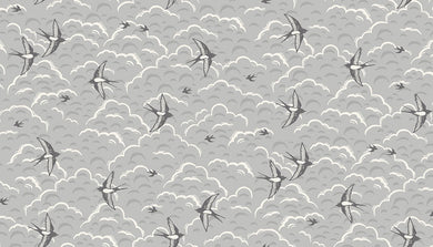 Makower Grove Swallows Grey