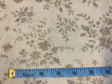 Floral Print Beige